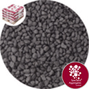 Rounded Gravel Nuggets - Jet Black